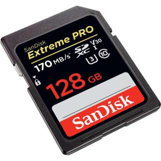 Karta pamięci Extreme Pro SDXC 128GB 170/90 MB/s V30...