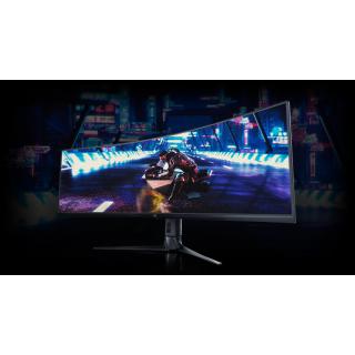 Monitor 49 XG49VQ VA 32:9 (3840 x 1080) ROG Strix 144Hz 4ms 1200nit 125% sRGB HDR400 HDMI DP USB B 2xUSB3.0 GŁOŚNIK