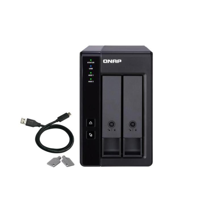 2-wnękowa obudowa rozszerzająca RAID TR-002 z USB3.1 Gen.2