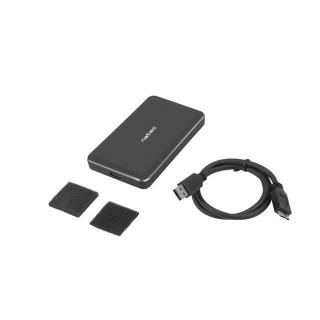 Kieszeń zewnętrzna HDD/SSD Sata Oyster Pro 2,5cala USB 3.0 czarna aluminium slim