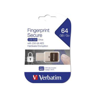 Pendrive 64GB Secure fingerprint USB 3.0 256-bit