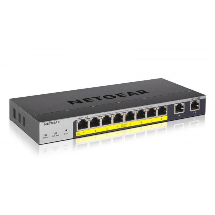 Switch Smart GS110TPP 8x1Gb PoE+(120W)