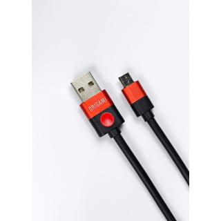 Kabel USB do Micro USB Origami 3m czarny