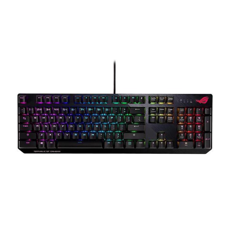 Przewodowa mechaniczna klawiatura do gier ROG Strix Scope RGB Cherry MX Red