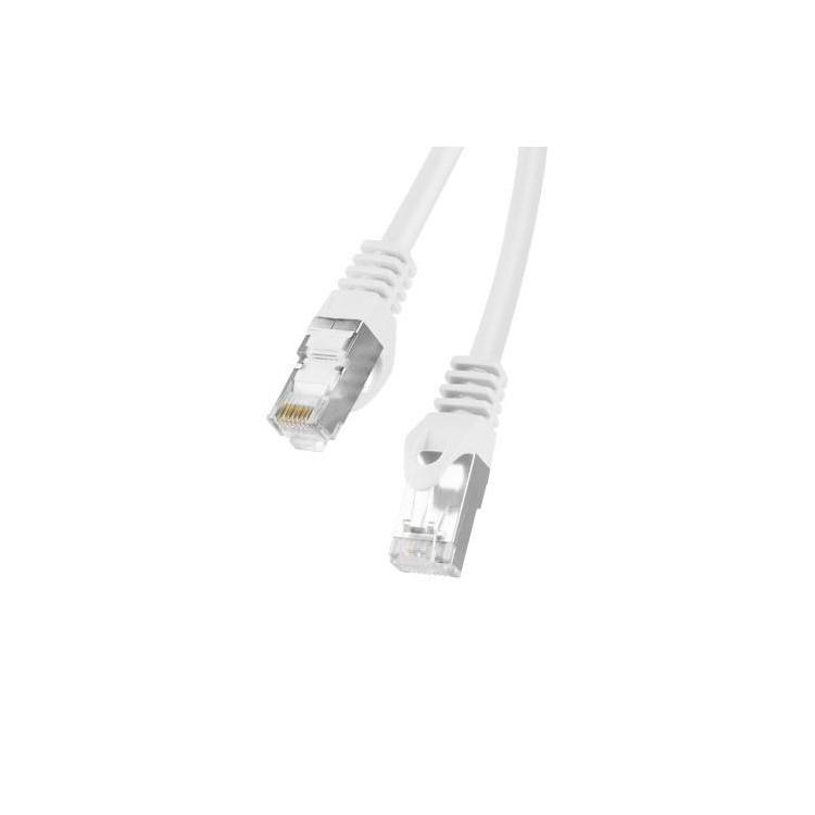 Patchcord FTP PCF5-10CC-0025-W kat.5e 0.25M biały