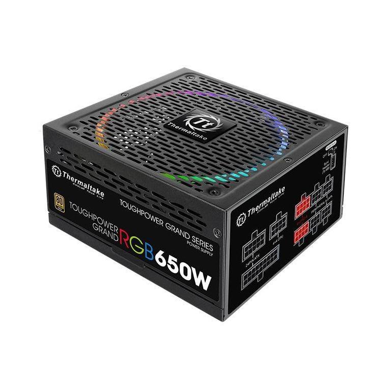 Zasilacz Toughpower Grand RGB Sync 650W Mod.(80+ Gold, 4xPEG, 140mm)