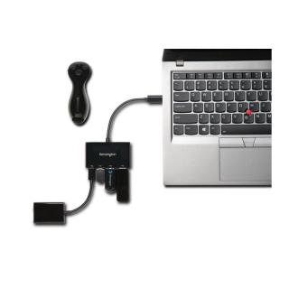 Koncentrator 4-gniazdowy CH1000 USB-C