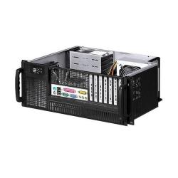 Obudowa serwerowa Techly PC ATX Rack 19" 4U, czarna