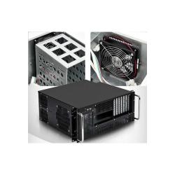 Obudowa serwerowa Techly PC ATX Rack 19" 4U, czarna