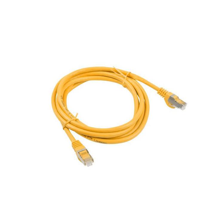 Patchcord kat.6 F 1.5M pomarańczowy PCF6-10CC-0150-Y