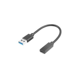 Adapter USB TYPE-C(F) AM 3.1 15 cm