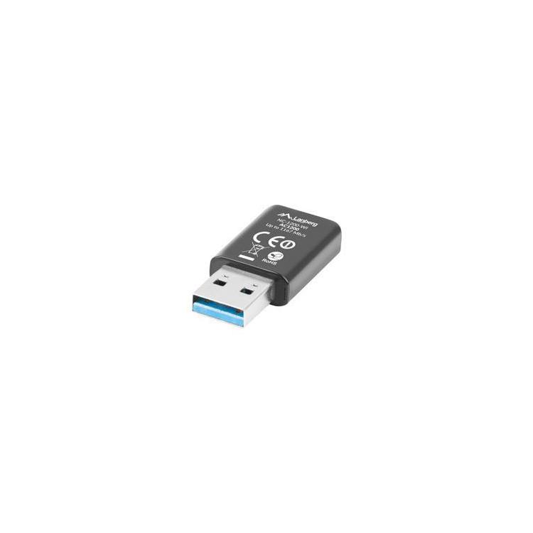 Karta sieciowa USB AC1200 dual 2 wewnętrzne anteny NC-1200-WI