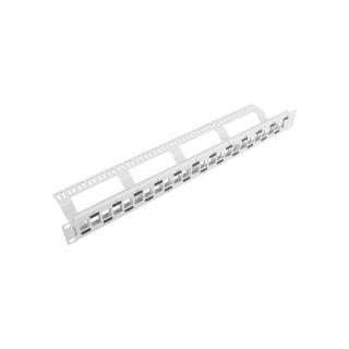 Patch Panel PPKS-1224-S 24 Port 1U 19 naprzemienny szary