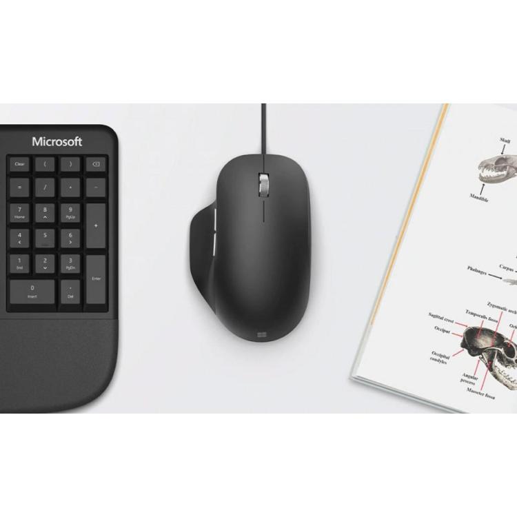 Mysz MS Ergonomic Mouse USB Black RJG-00003