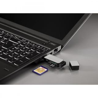 Czytnik kart SD/microSD USB 3.0 srebrny