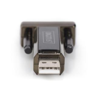 Konwerter/Adapter USB 2.0 do RS232 (DB9) z kablem USB A M/Ż długość 80cm