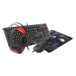 Zestaw dla graczy 4 w 1 Cobalt 330 klawiatura + mysz +...