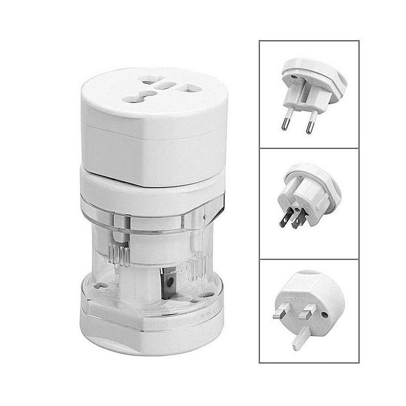 Adapter podróżny AC Akyga AK-AD-61 worldwide biały