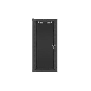 Szafa wisząca 10'' 12U 280x310 czarna FLAT PACK