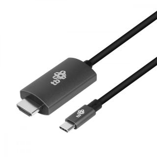 Kabel HDMI 2.0V - USB 3.1 typ C 60HZ alum.