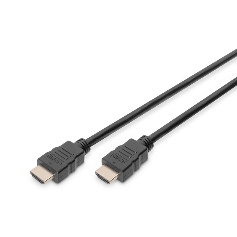 Kabel HDMI DIGITUS AK-330107-100-S HDMI Ethernet 1.4 Gold 10m czarny