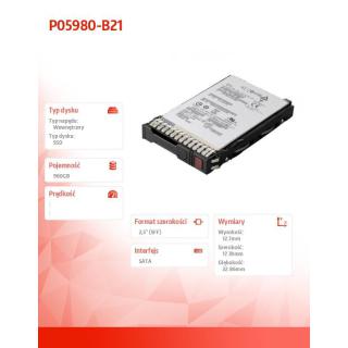 Dysk SSD 960GB SATA MU SFF DS P05980-B21