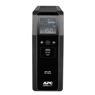 BR1600SI UPS Back ProBR1600VA/960W 6xC13, AVR,LCD, Ładowarka USB A/C Czysta sinusoida przy pracy bateryjnej