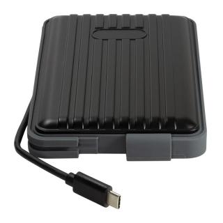 Zewnętrzna obudowa HDD/SSD wodoodporna 2.5 cala SATA USB3.1 Gen2