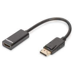 Kabel adapter DIGITUS DisplayPort, DP-HDMI typA, M/Ż...