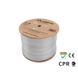 Kabel LAN UFTP Kat-6A 305M drut CU LSZH CPR+ fluke...