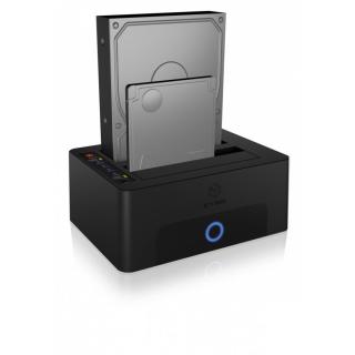 Stacja dokująca/klonująca IB-1232CL-U3 2x2,5" lub 3,5" SATA HDD, UASP & SATA III ( 6GBits/s )