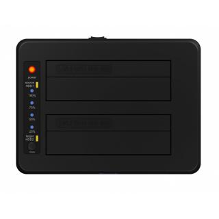 Stacja dokująca/klonująca IB-1232CL-U3 2x2,5" lub 3,5" SATA HDD, UASP & SATA III ( 6GBits/s )