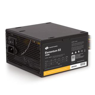 Zasilacz Elementum E2 550W (80+ EU, 2xPEG, 120mm)