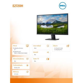 Monitor E2720H 27 cali IPS LED FullHD (1920x1080)...