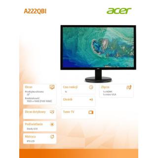 Monitor 22 cale KA222QBI