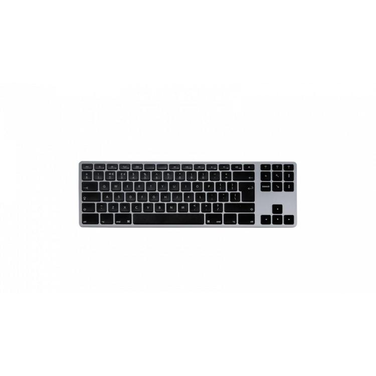 Klawiatura aluminiowa Mac Tenkeyless Bluetooth szara