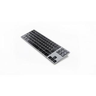 Klawiatura aluminiowa Mac Tenkeyless Bluetooth Space Szara