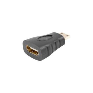 Adapter HDMI(F) - HDMI mini(M) Czarny