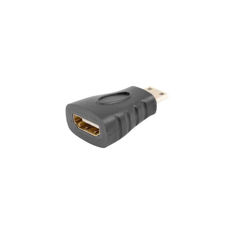 Adapter HDMI(F) - HDMI mini(M) Czarny