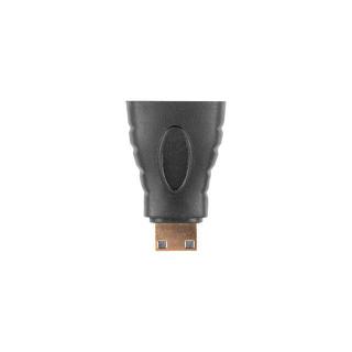 Adapter HDMI(F) - HDMI mini(M) Czarny