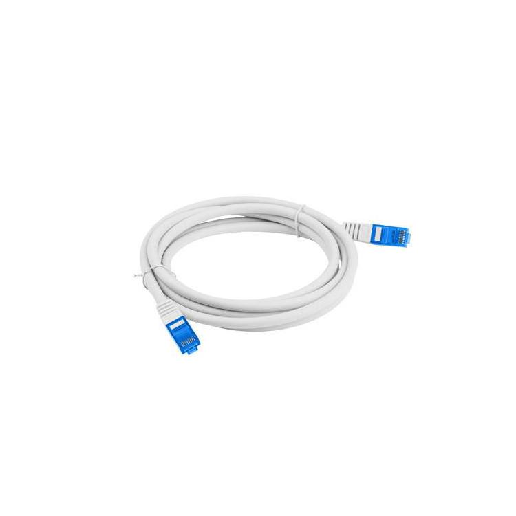 Patchcord kat.6a S/FTP CCA 1m szary