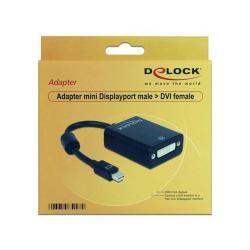 Adapter Delock DisplayPort Mini(M)- DVI-I(F)(24+5) Dual...