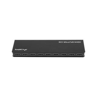 Splitter video 8HDMI 4K Port micro USB Czarny