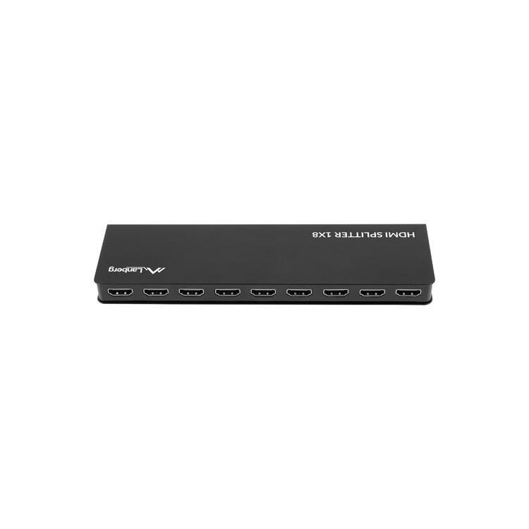 Splitter video 8HDMI 4K Port micro USB Czarny