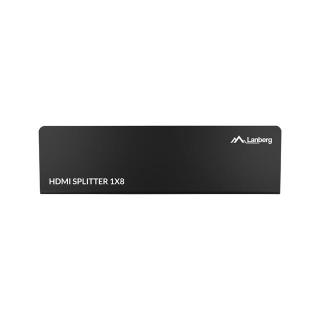 Splitter video 8HDMI 4K Port micro USB Czarny