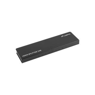 Splitter video 8HDMI 4K Port micro USB Czarny