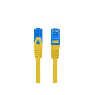 Patchcord kat.6a S/FTP CCA 0.5m Żółty