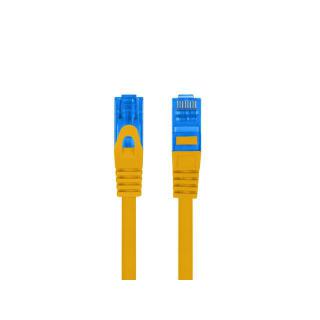 Patchcord kat.6a S/FTP CCA 0.5m Pomarańczowy