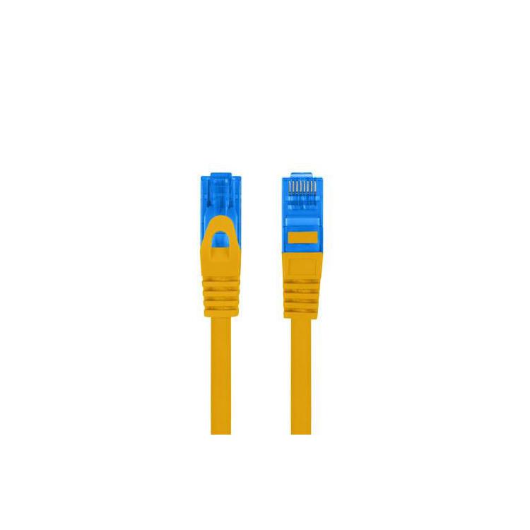 Patchcord kat.6a S/FTP CCA 0.5m Pomarańczowy