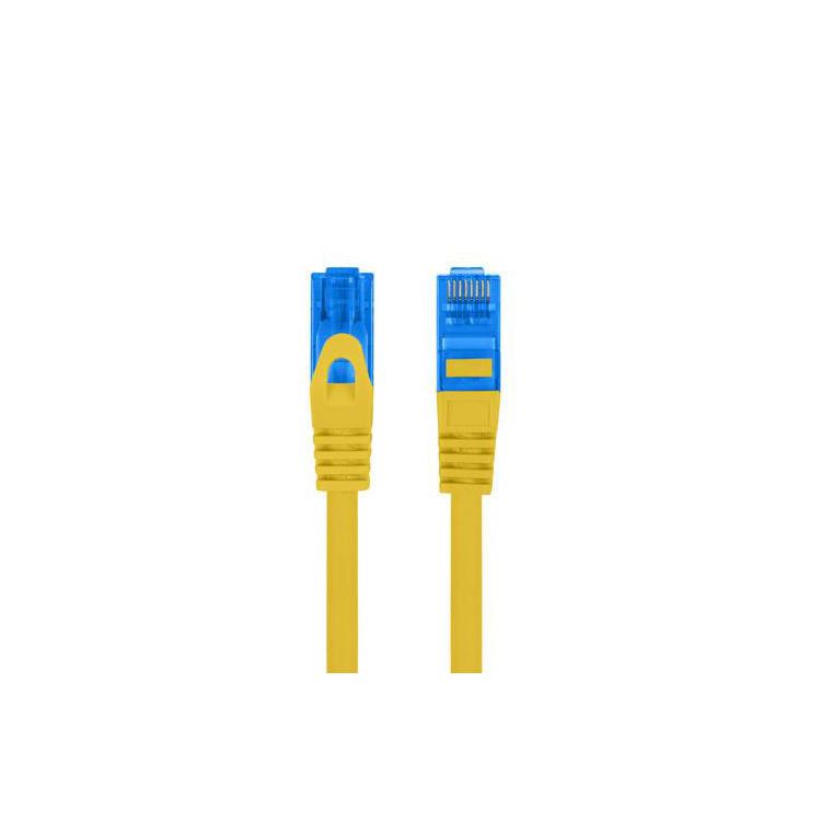 Patchcord kat.6a S/FTP CCA 1.0m Żółty